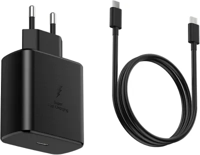 شارژر دیواری 45 وات سامسونگ مدل EP-T4510 Low Standby به همراه کابل 1.8 متری - 2 پین