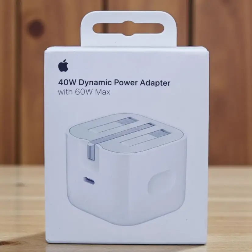 آداپتور اورجینال اپل 40 وات USB-C داینامیک 60 وات مکس (2 پین)