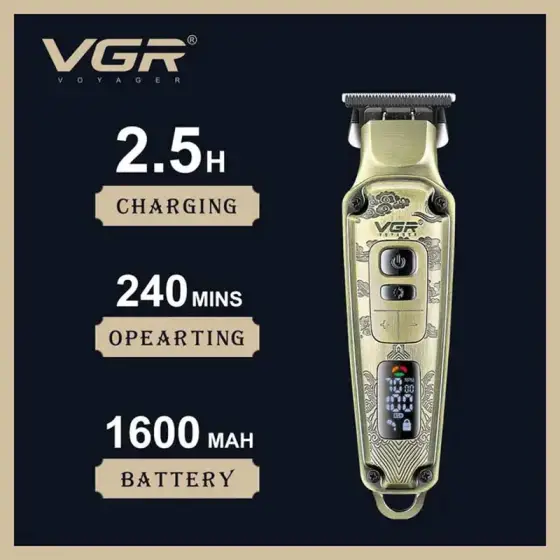 ماشین اصلاح موی سر و صورت وی جی آر مدل V-901