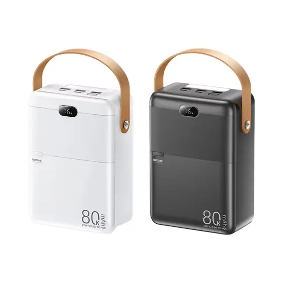 پاوربانک ریمکس مدل RPP-118 ظرفیت 80000 میلی آمپر ساعت