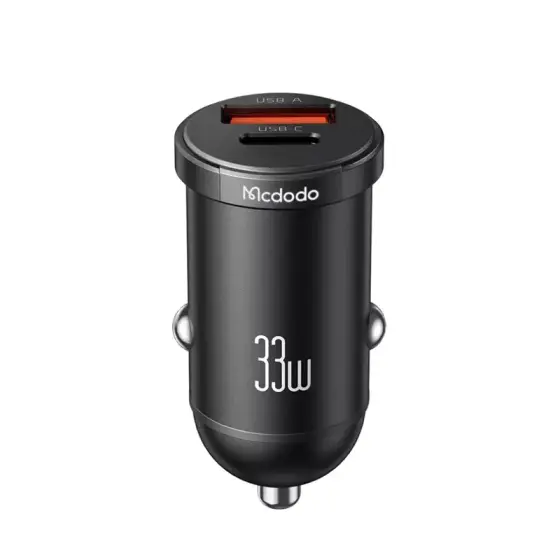 شارژر فندکی فست شارژ ماشین تایپ سی 33 وات مک دودو CC-232