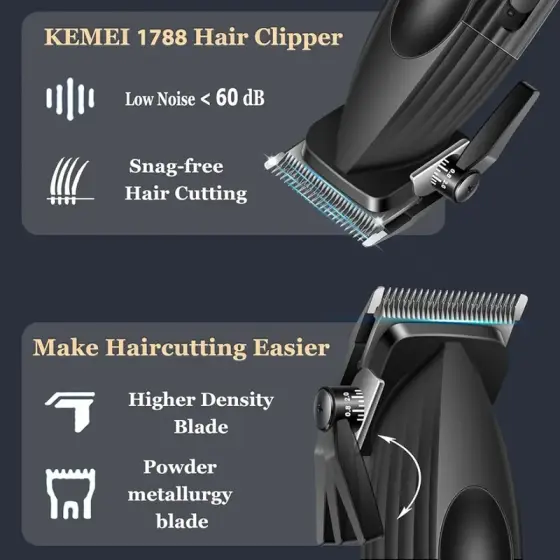 ماشین اصلاح حجم‌ زن کیمی مدل KM-1788