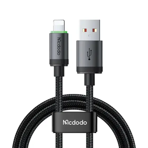 کابل شارژ USB-A به Lightning طول 100 سانتی متر مک دودو Mcdodo مدل CA-2030 جریان 3 آمپر