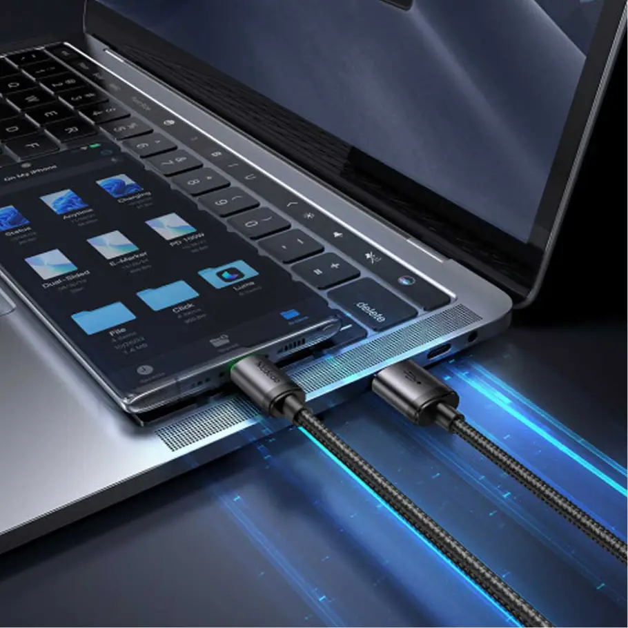 کابل شارژ سریع USB به تایپ C فست شارژ 60 وات 3 آمپر 1 متری مک دودو CA-3960