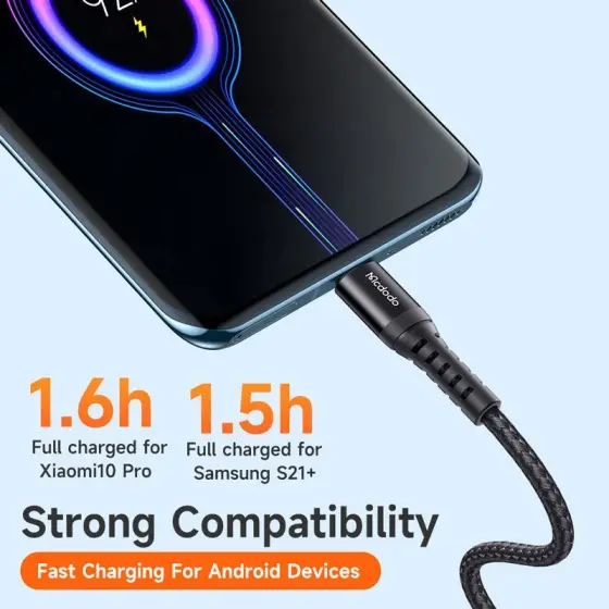 کابل شارژ یو اس بی به تایپ سی یک متری مک دودو Mcdodo Charge Data Cable CA-227