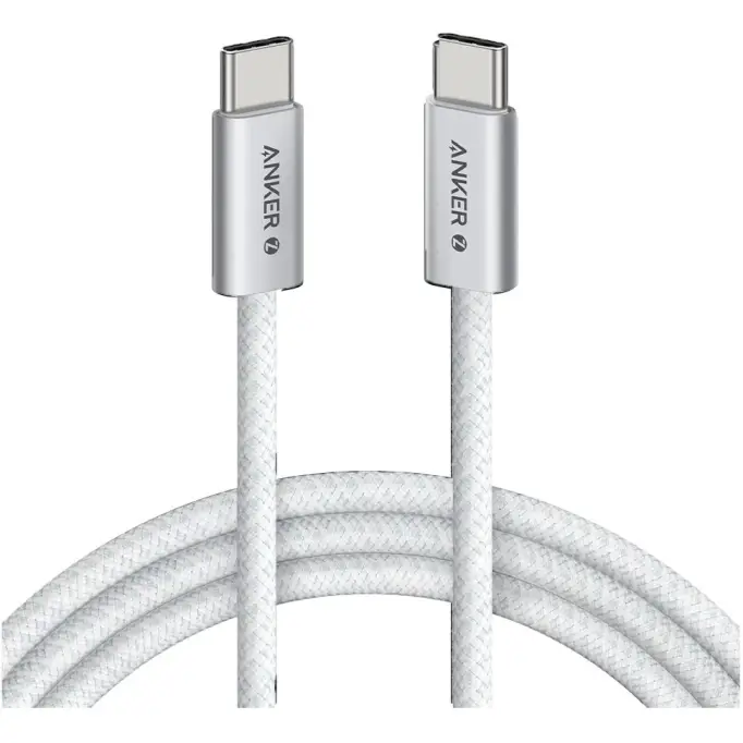 کابل تبدیل USB-C به USB-C انکر مدل Zolo A8060 طول 1.5 متر