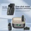 ست میکروفن بی سیم مدل SX-35 MINI با درگاه اتصال لایتنینگ و تایپ سی