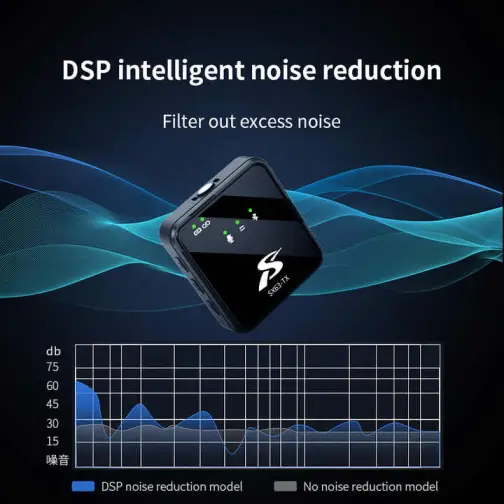 میکروفون بی سیم مدل Wirless Microphone Double Xs Sx63