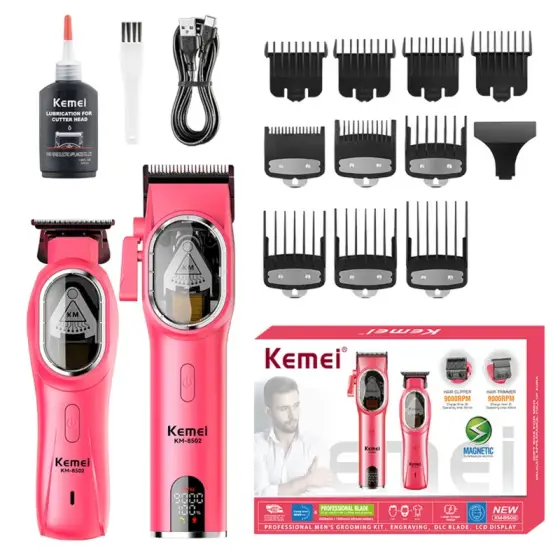 ست ماشین اصلاح حجم ‌زن و خط ‌زن کیمی مدل KM-8502