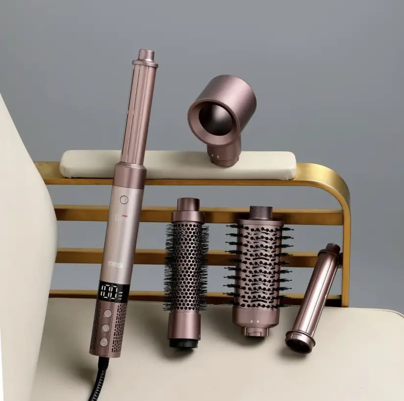 سشوار برس‌دار حالت‌دهنده 1400 وات مدل dsp-50327 7in1