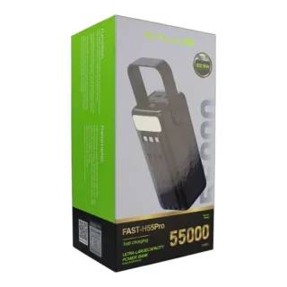 پاوربانک 22.5 وات کالوس مدل fast-h55 pro ظرفیت 5500 میلی‌آمپرساعت