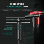 سشوار برس‌دار چرخشی 1900 وات وی جی ار مدل V-401، موتور AC