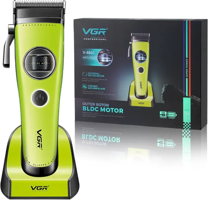 ماشین اصلاح موی سر و صورت شارژی وی جی آر مدل V-880C