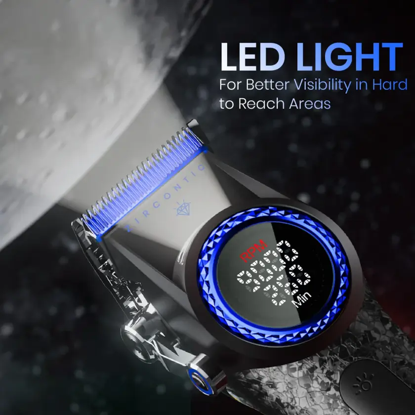 ماشین اصلاح حرفه ای سر و صورت وی جی آر مدل V-001 Blue edition