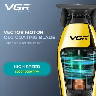 ماشین اصلاح حرفه‌ای موی سر و صورت وی جی ار | VGR مدل V-994