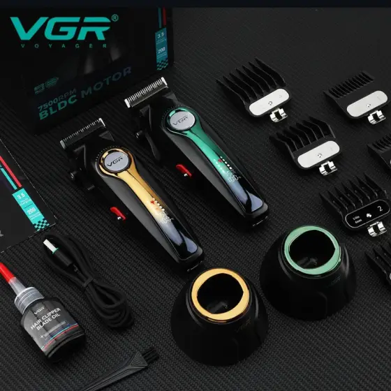ماشین اصلاح حجم‌زن سر و صورت وی جی ار مدل v-010