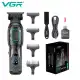 ماشین اصلاح موی سر و صورت وی جی ار مدل v-254