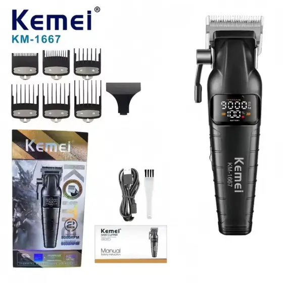 ماشین اصلاح سر و صورت کیمی مدل KM-1667