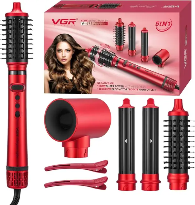 برس حالت دهنده موی حرفه ای وی جی آر مدل VGR-475