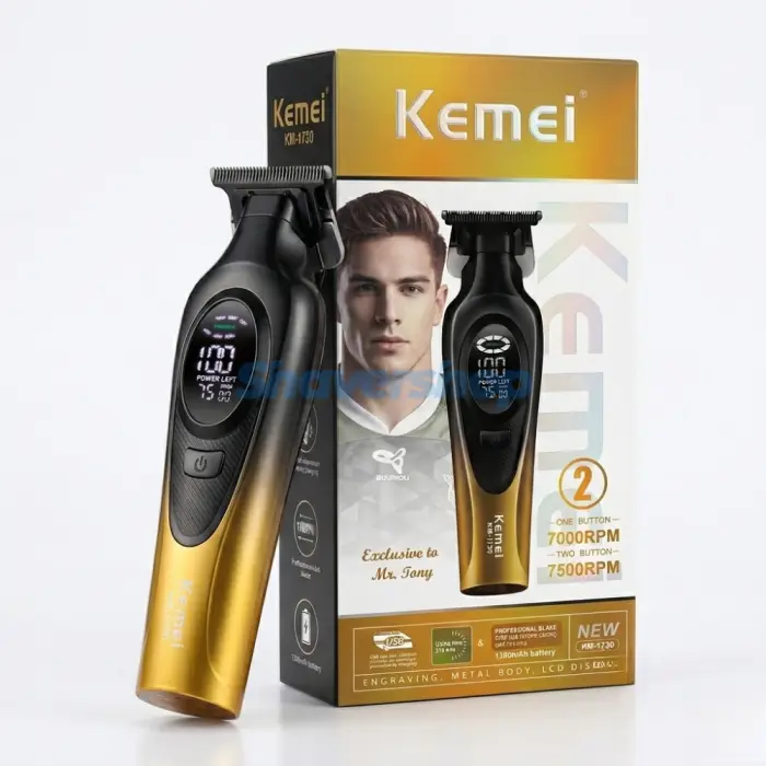 ماشین اصلاح خط زن شارژی کیمی مدل km-1730