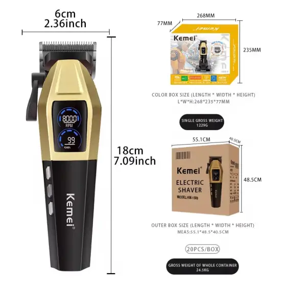 ماشین اصلاح حجم زن کیمی مدل KM-1509