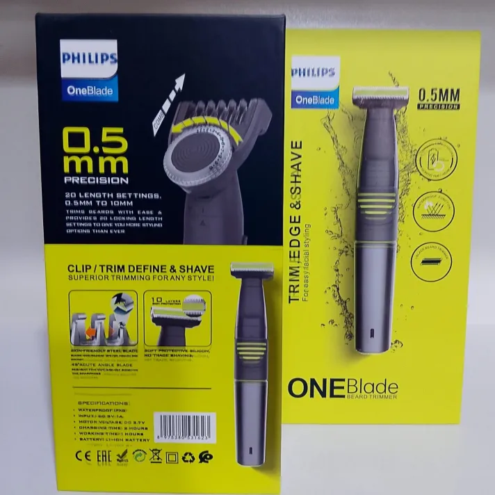 ماشین اصلاح موی صورت فیلیپس مدل QP1424 شارژی با تکنولوژی OneBlade و ضدآب