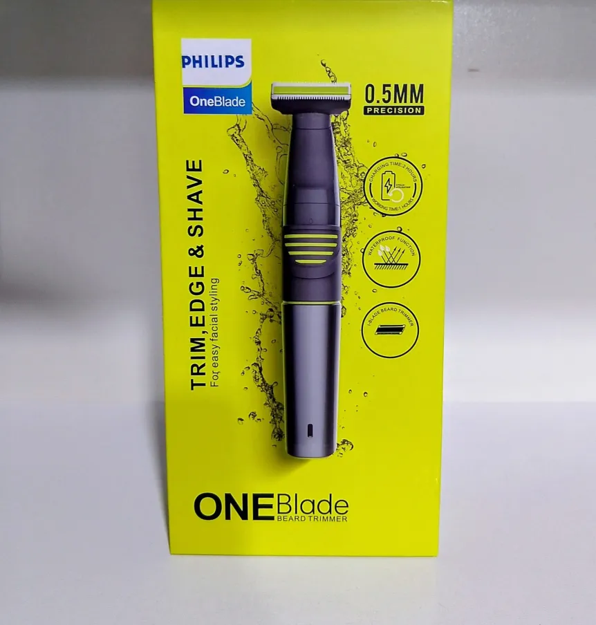 ماشین اصلاح موی صورت فیلیپس مدل QP1424 شارژی با تکنولوژی OneBlade و ضدآب
