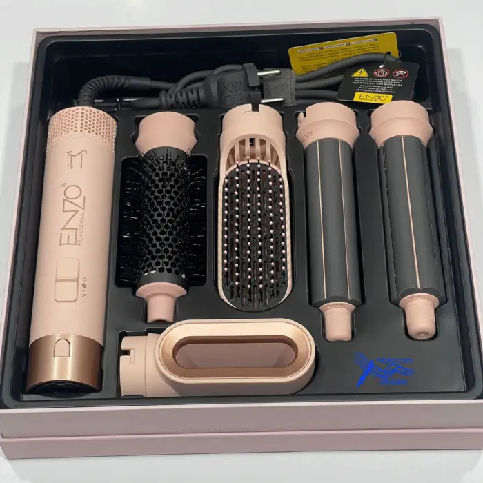 سشوار حرفه‌ای 1200 وات 5 کاره انزو پروفیشینال مدل EN-4142 5in1