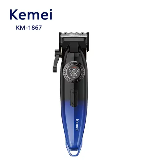 ماشین اصلاح خط‌زن موی سر و صورت شارژی کیمی مدل KM-1867