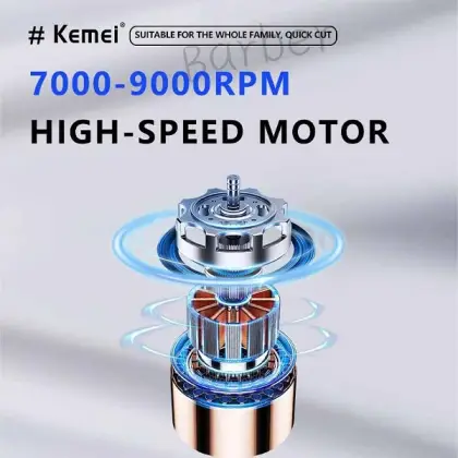 ماشین اصلاح خط‌زن موی سر و صورت شارژی کیمی مدل KM-1867