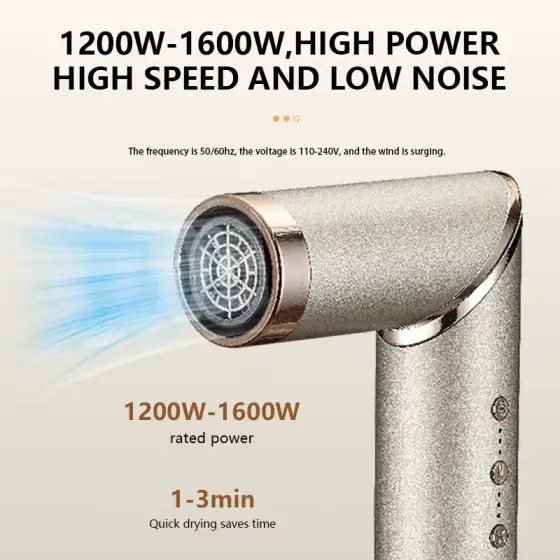 سشوار حرفه ای 1000 وات کمی مدل KM-6908 5in1