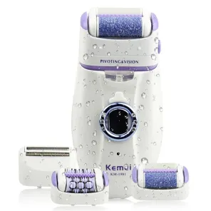 اپیلاتور 3 کاره موی بانوان مدل kemei km-1981 3in1