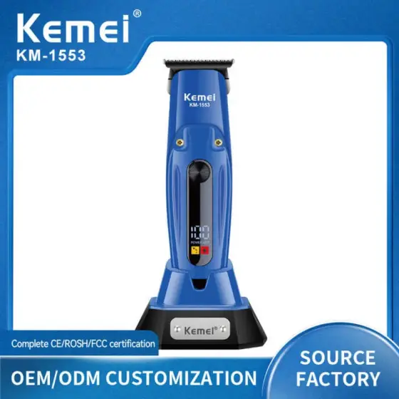 ماشین اصلاح حرفه‌ای موی سر و صورت کیمی مدل km-1553