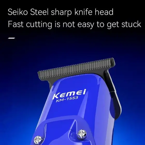ماشین اصلاح حرفه‌ای موی سر و صورت کیمی مدل km-1553