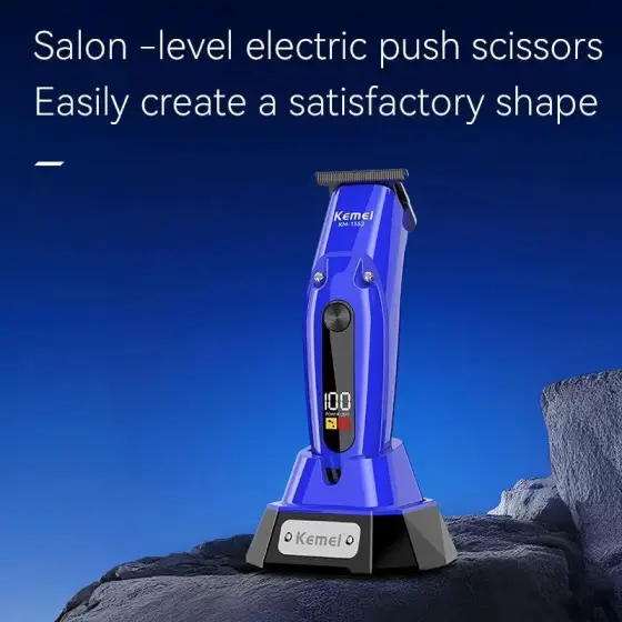 ماشین اصلاح حرفه‌ای موی سر و صورت کیمی مدل km-1553