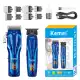 ست ماشین اصلاح موی سر و صورت شارژی کیمی مدل KM-2217 بسته 2 عددی