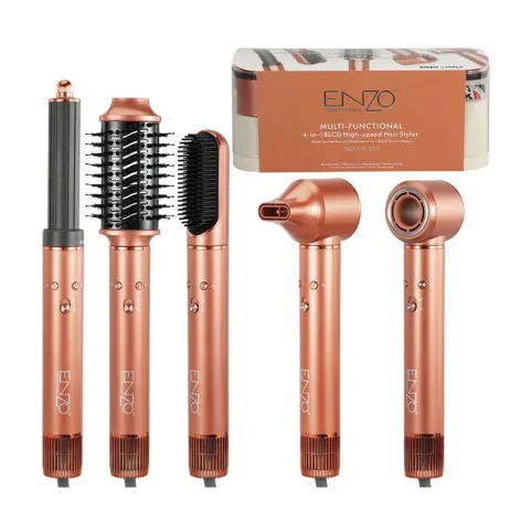 سشوار برس‌دار حرفه‌ای انزو پروفیشینال مدل EN-502 توان 1500 وات