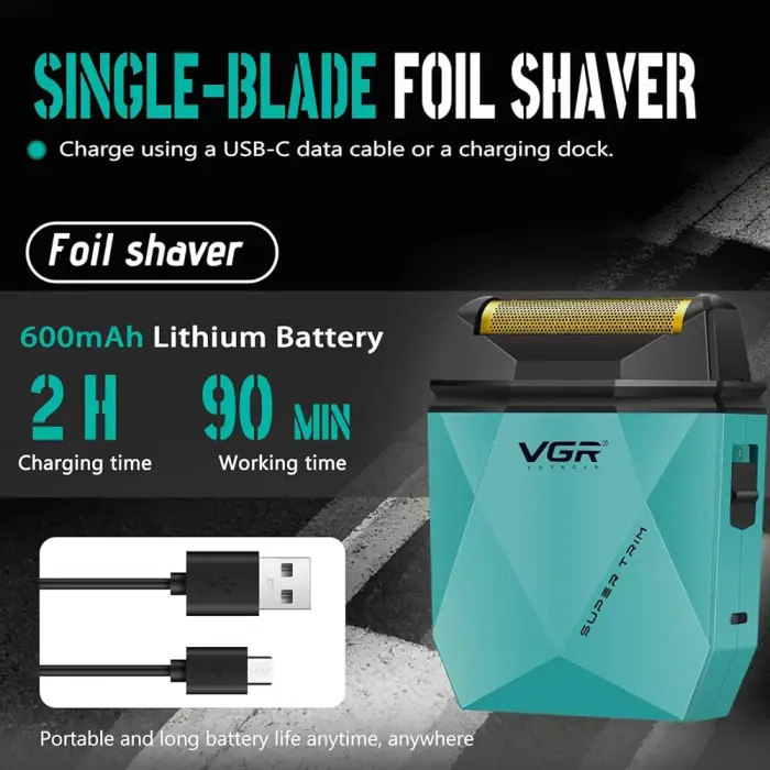 ست ماشین اصلاح وی جی آر مدل VGR V-877S3(حجم‌زن-خط زن-شیور)