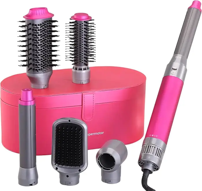 سشوار انزو مدل EN‑4133 | سشوار 6 کاره حرفه‌ای با فناوری یون و قابلیت Hair Styling