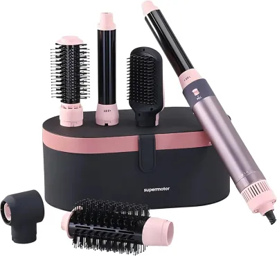 سشوار انزو مدل EN‑4133 | سشوار 6 کاره حرفه‌ای با فناوری یون و قابلیت Hair Styling