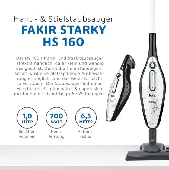 جاروبرقی ایستاده فکر مدل STARKY OKO با توان 800 وات