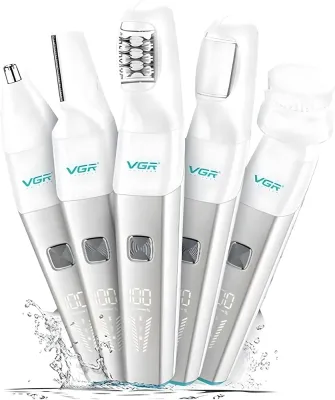 ست اصلاح موی بدن بانوان وی جی ار مدل V-752-ضدآب