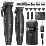 ست ماشین اصلاح حرفه‌ای وی جی آر مدل VGR-V640 S3