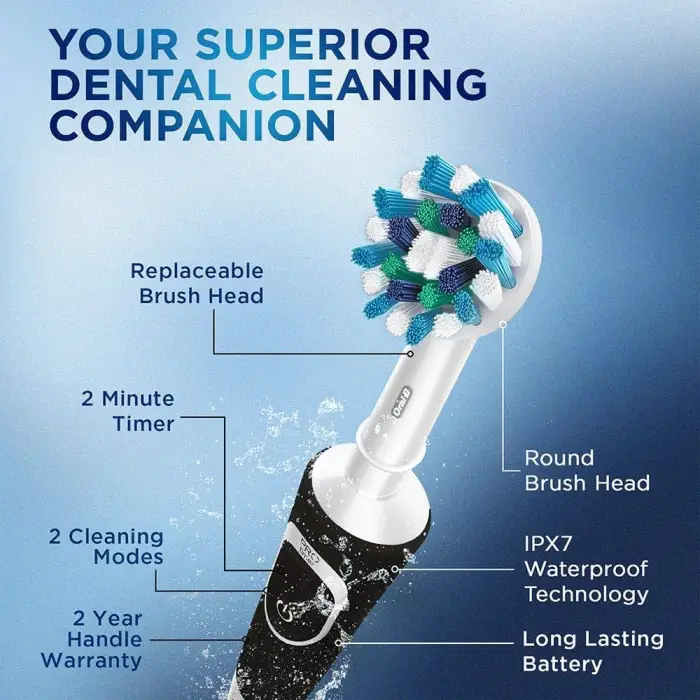 مسواک برقی اورال-بی مدل Oral-B Vitality 100 cross action