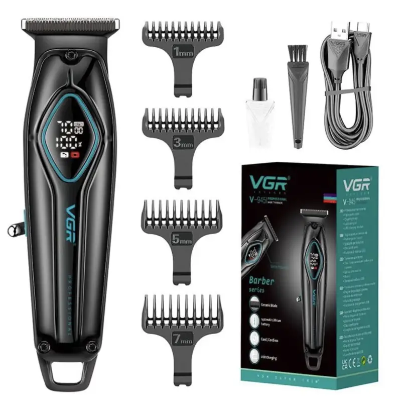 ماشین اصلاح خط‌زن و صفرزن حرفه‌ای وی جی آر مدل V-945