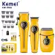 ست ماشین اصلاح موی سر و صورت کیمی مدل KM-8566 3in1 مجموعه 3 عددی