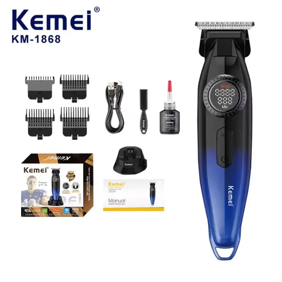 ماشین اصلاح خط زن موی سر شارژی کیمی مدل KM-1868