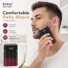 شیور فویلی شارژی کیمی مدل KM-T396 با برش مستقیم