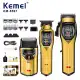 ست ماشین اصلاح موی سر و صورت شارژی کیمی مدل km-8567 مجموعه 3 عددی