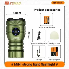 چراغ قوه دستی یامو مدل YEMAO YM-F81X